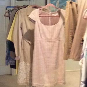 Beige woven dress by Forth & Towne